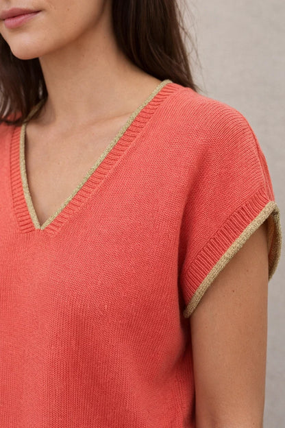 Tee-shirt Maille Léger Femme