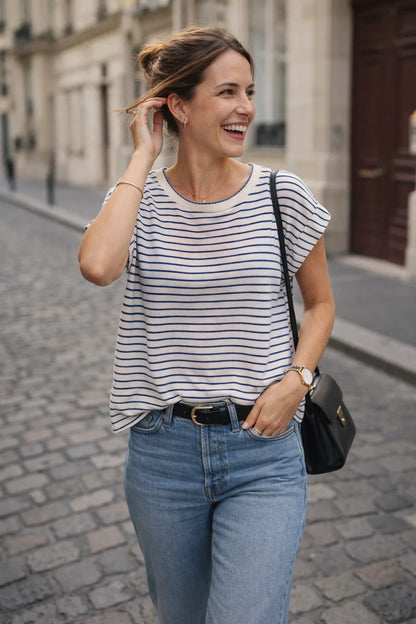 Tee-shirt Rayures Colorés