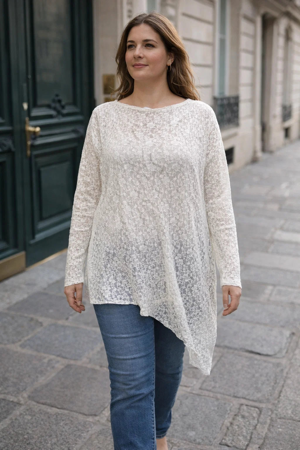 Top Asymétrique Chic TU 44-50