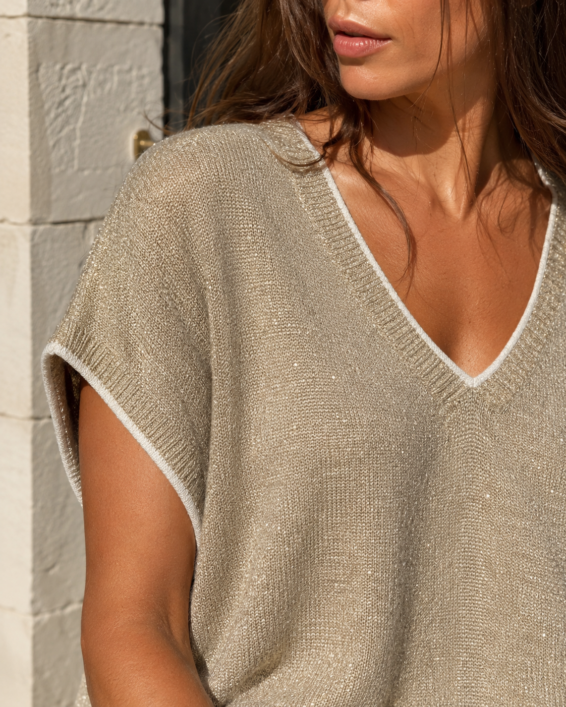 Tee-shirt Brillant Femme