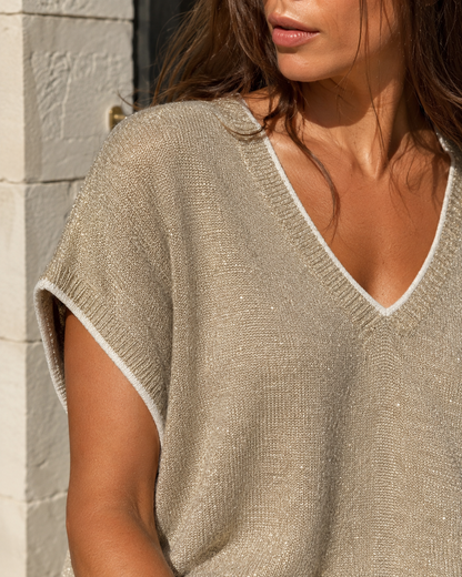 Tee-shirt Brillant Femme