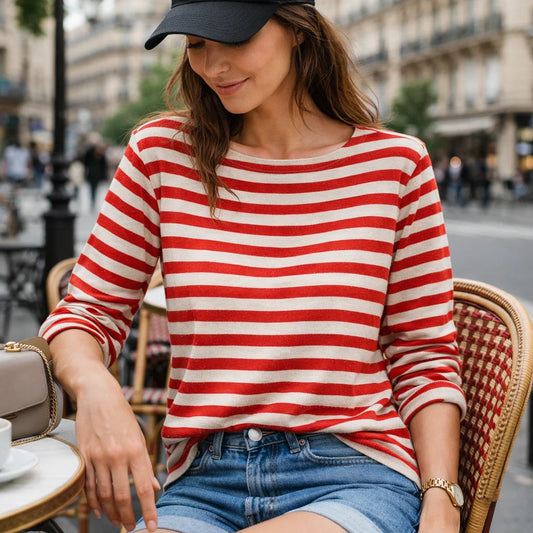 Top Rayé Intemporel