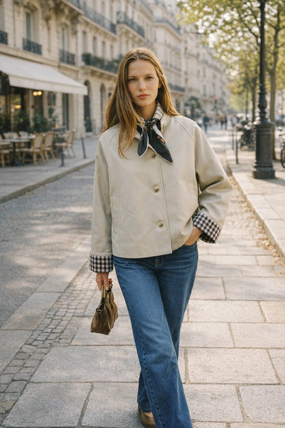 Trench Court Beige