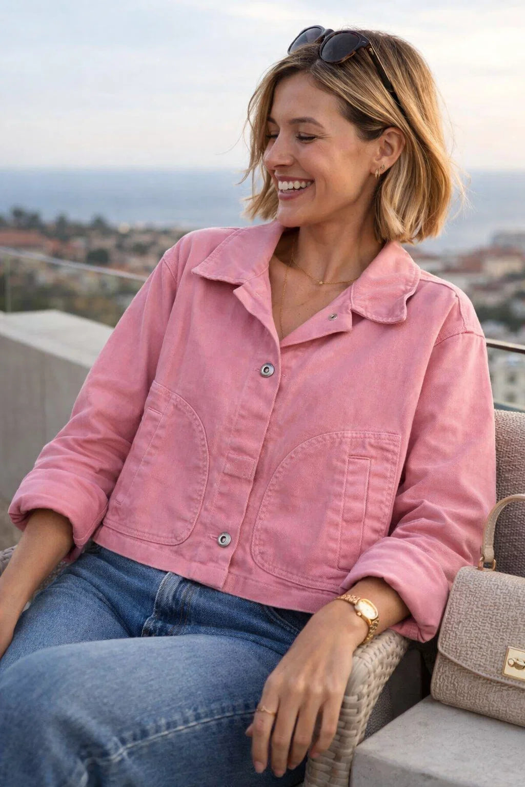 Veste Courte Colorée