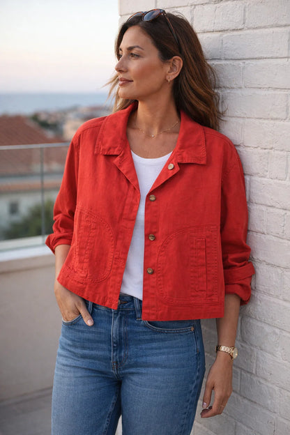 Veste Courte Colorée