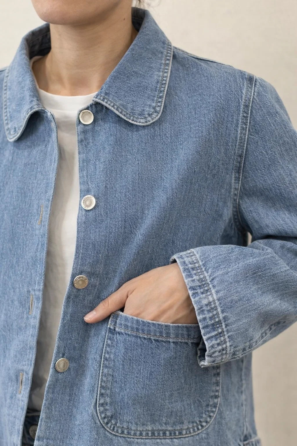 Veste Jean Courte