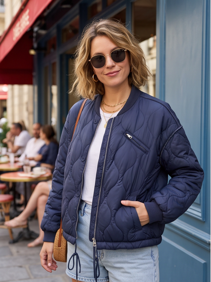 Veste Ophélie - Encre et Olive