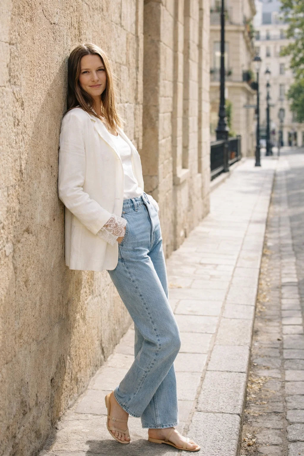 Veste Tailleur Dentelle