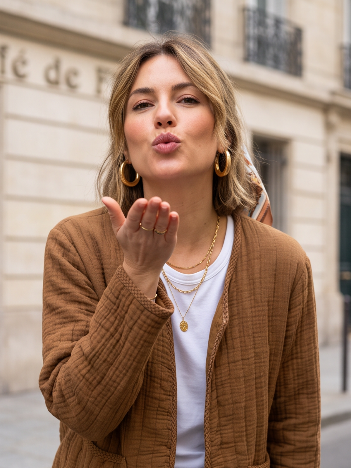 Veste Téa - Camel