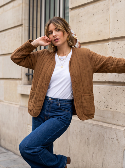 Veste Téa - Camel