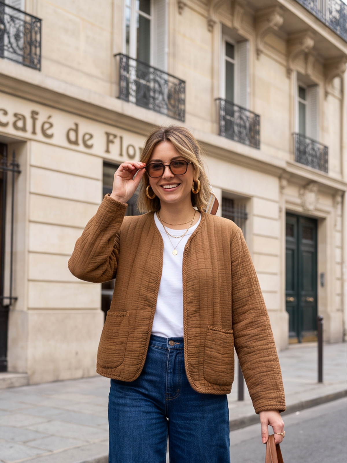 Veste Téa - Camel
