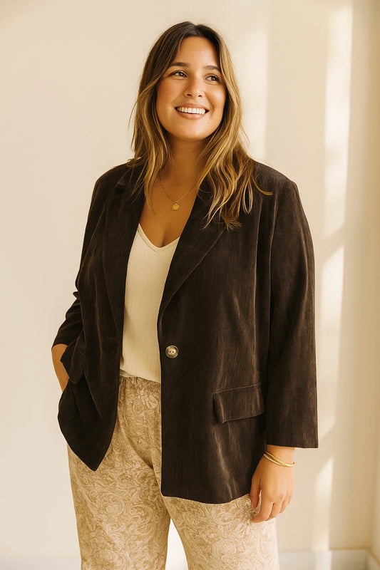 Veste Douce Velours - TU du 44 au 50