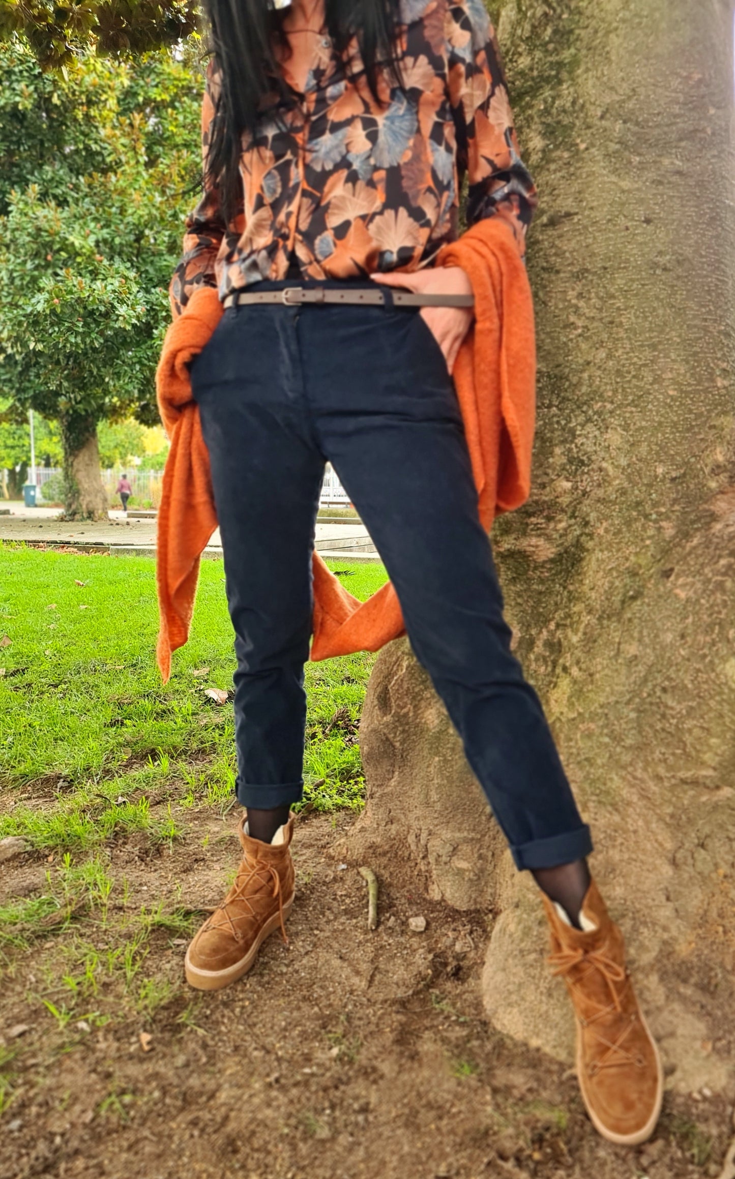 Pantalon en Velours Achille
